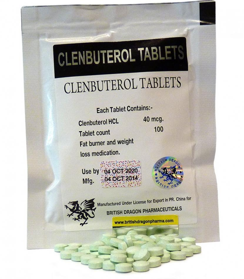 Clenbuterol 100 таб / 40 мкг