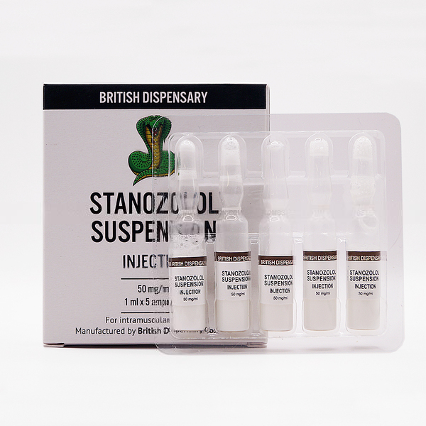 Stanozolol Suspension 5 амп. 50 мг / мл