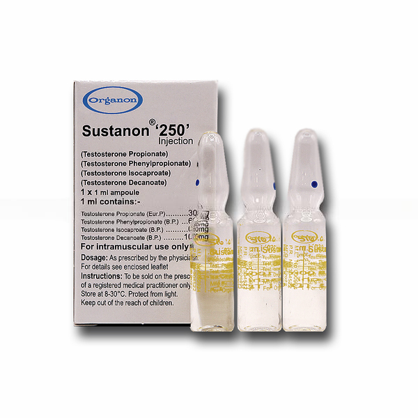 Sustanon 250 (Organon) 3 амп 250 мг/мл