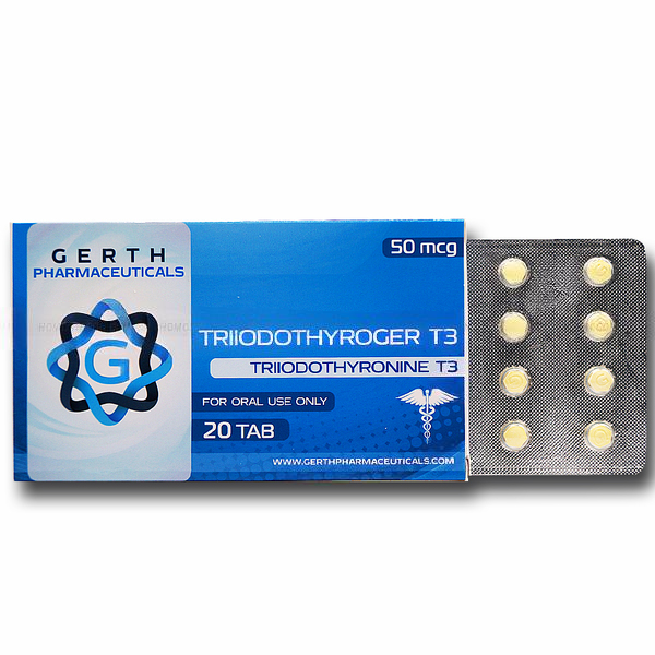 TRIIODOTHYROGER T3 20 таб / 50 мг